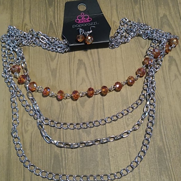 Paparazzi Necklace & Earrings